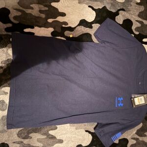 Under Armour Navy Blue Short Sleeve Performance Tee